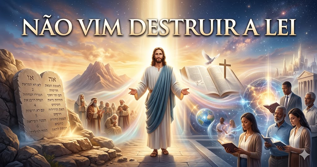 NÃO VIM DESTRUIR A LEI