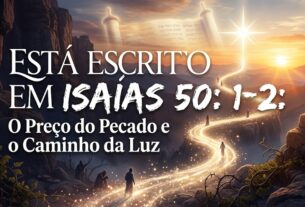 Esta escrito em Isaías 50: 1 -2