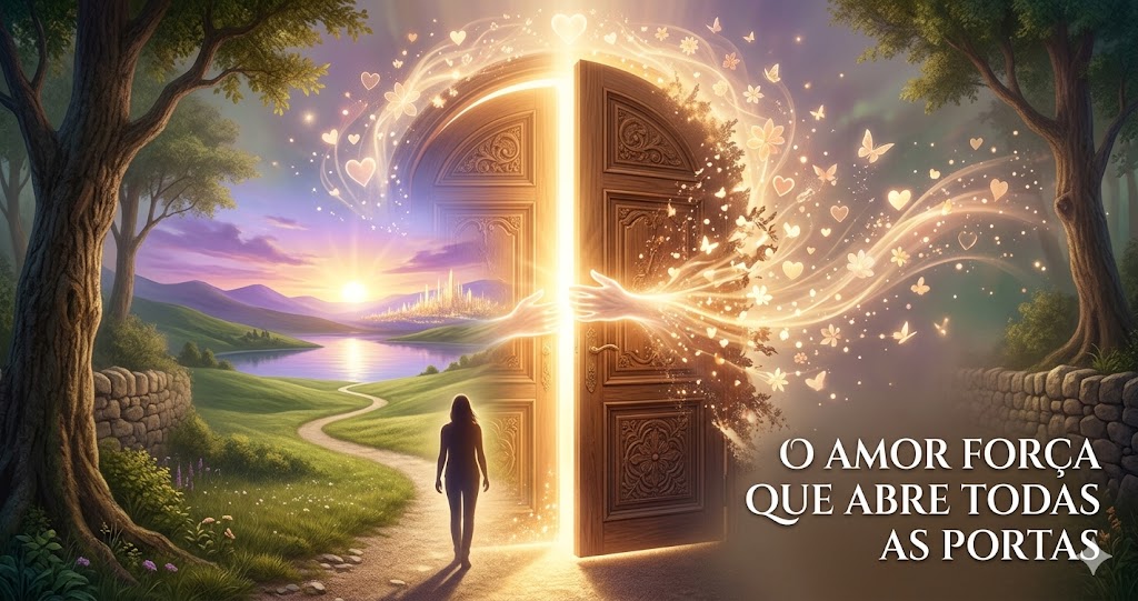 O AMOR FORÇA QUE ABRE TODAS AS PORTAS