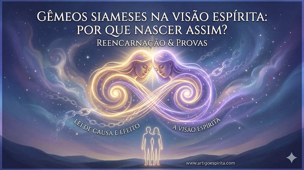 Gêmeos Siameses na Visão Espírita: Por que Nascer Assim?