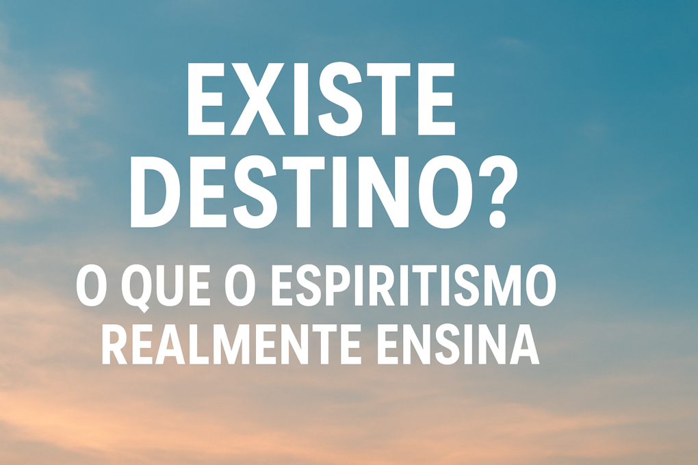 Existe Destino segundo o Espiritismo?