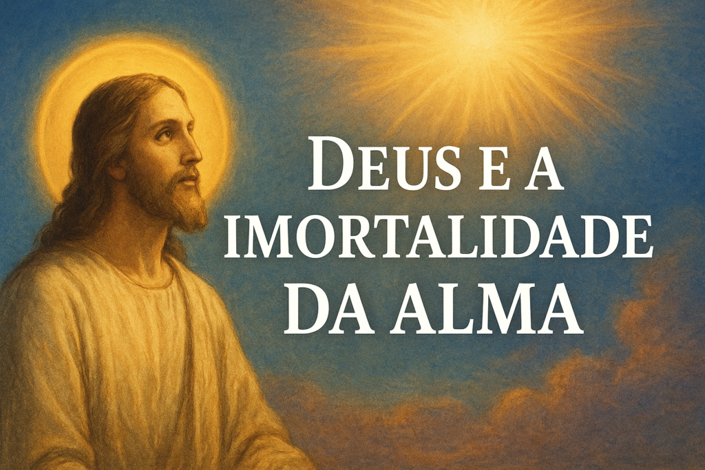 A pluralidade das existências, cujo princípio o Cristo 2 Deus e a imortalidade da alma