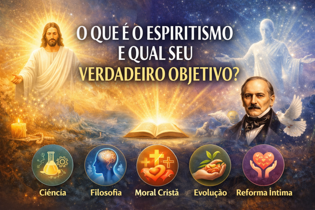 O QUE É O ESPIRITISMO E QUAL SEU OBJETIVO? 1 O QUE É O ESPIRITISMO E QUAL SEU OBJETIVO?