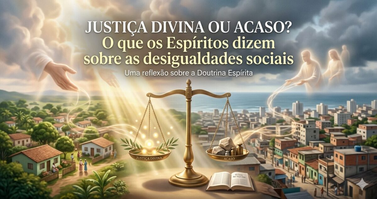 Justiça Divina ou Acaso? O que os Espíritos dizem sobre as desigualdades sociais