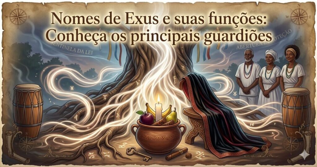 Nomes de Exus e suas funções