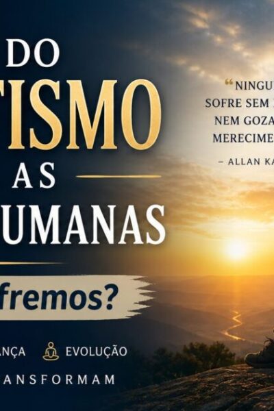 A visão do Espiritismo sobre as aflições humanas