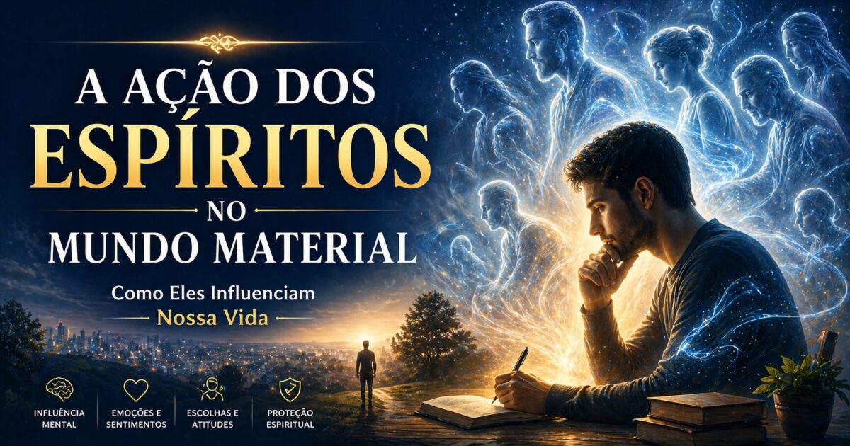 A Ação dos Espíritos no Mundo Material: Como Eles Influenciam Nossa Vida